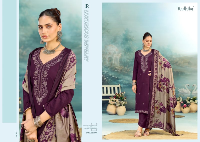 Shafinaz Vol 3 By Radhika Azara Jam Cotton Dress Material 
